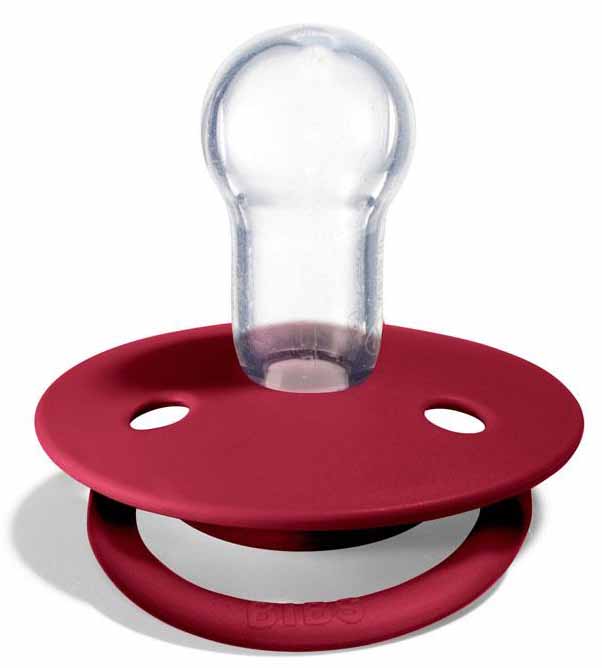 BIBS De Lux Silicone Ruby  c  0+