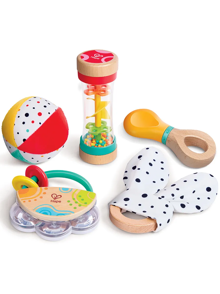HAPE Игровой набор погремушек "Малышам" 5 предметов