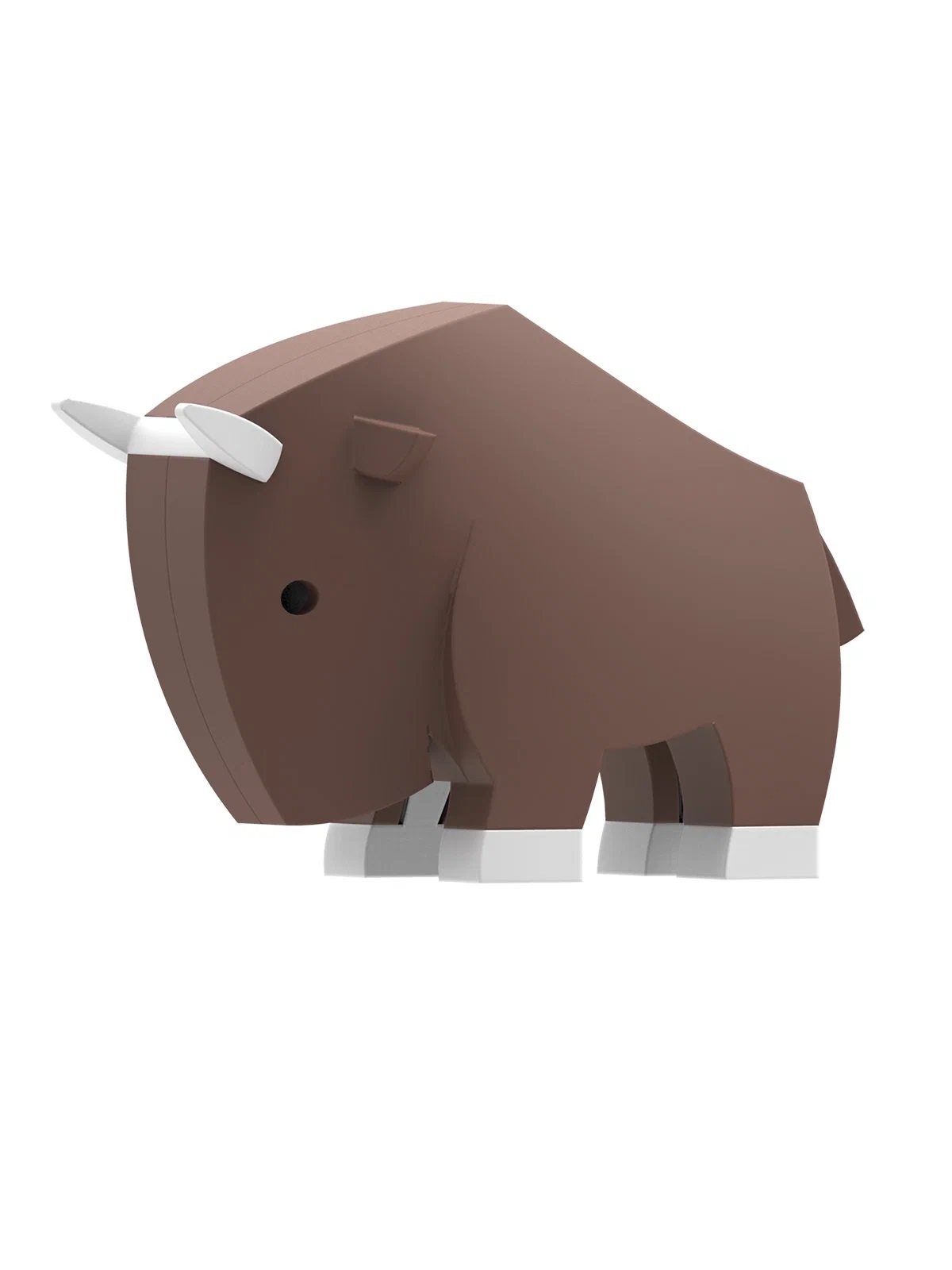 Фигурка HALFTOYS BABY ANIMAL Гну, магнитная. Арт. HAB003