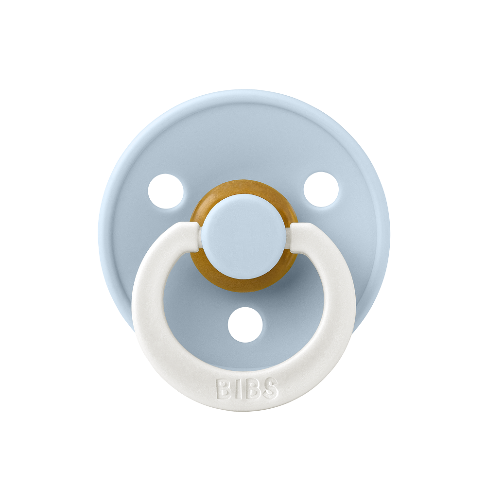  BIBS Colour Baby Blue Glow  с 6 до 18 месяцев
