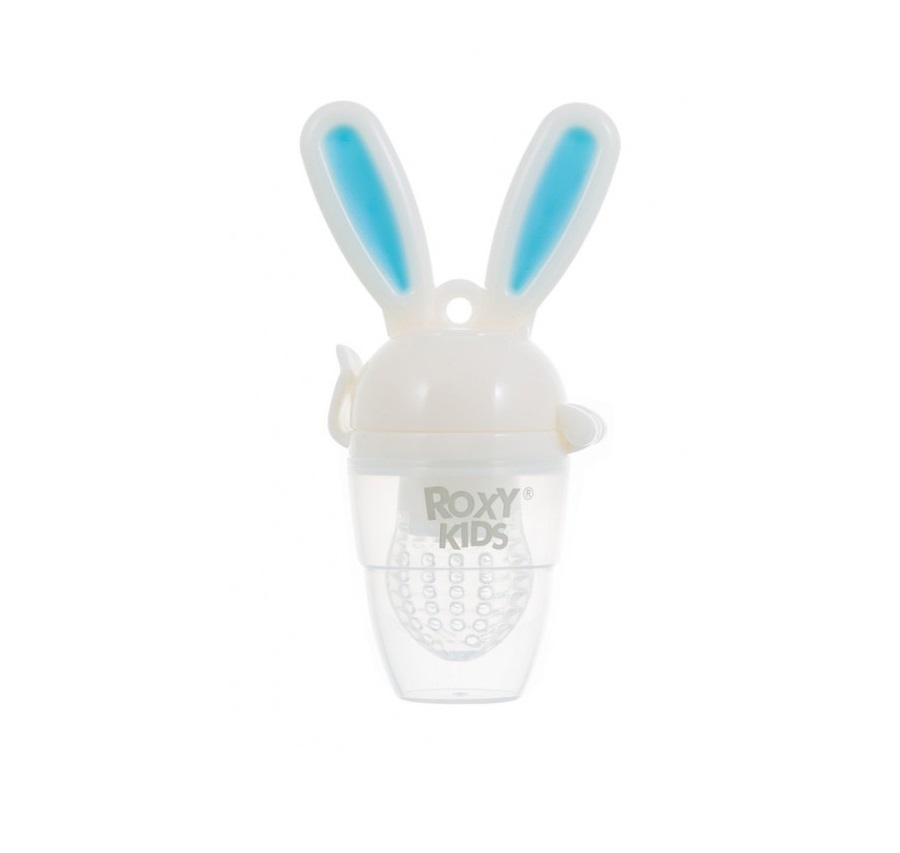  ROXY-KIDS Ниблер для прикорма малышей Bunny, голубой