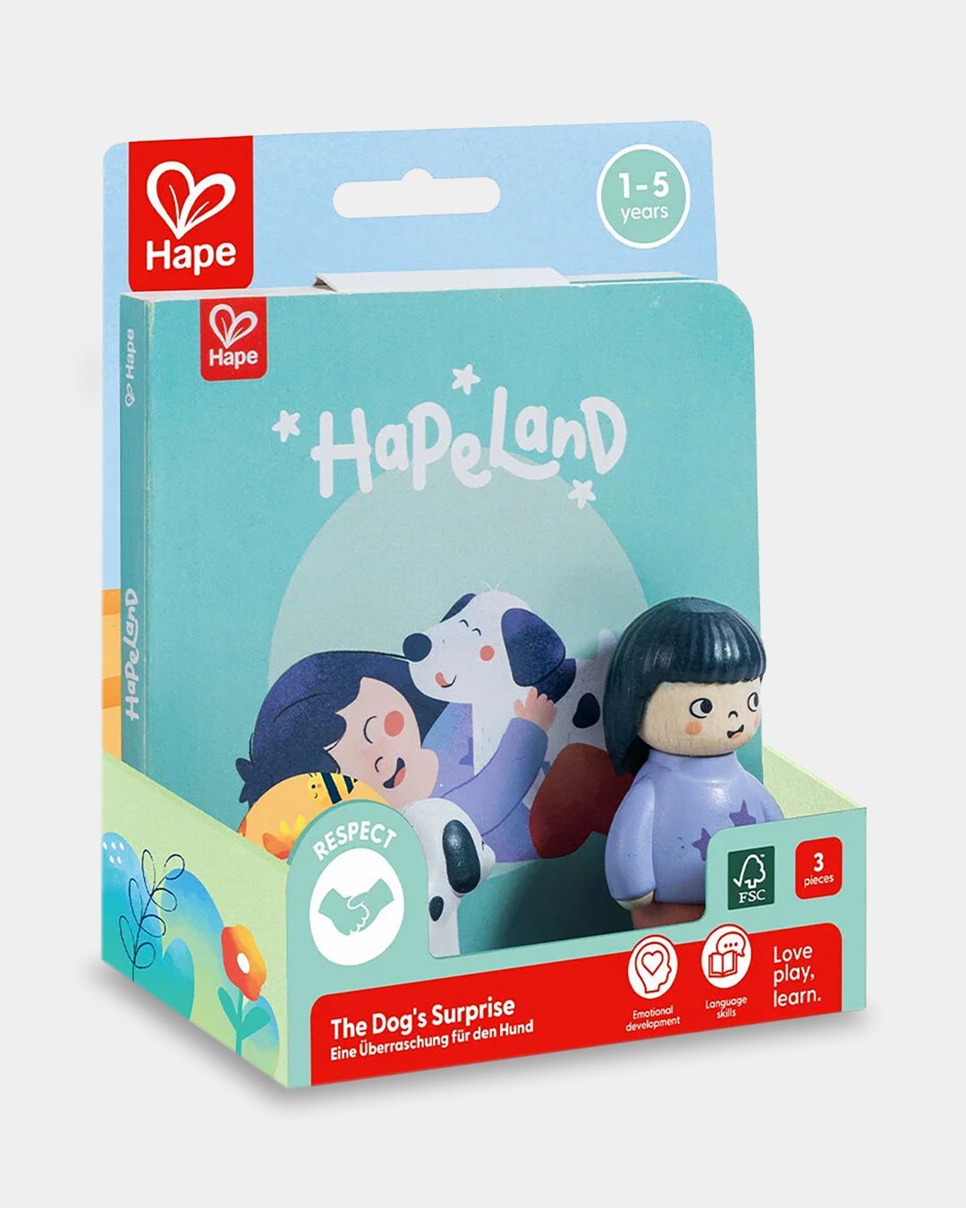 Игровой набор "Играем вместе" Девочка и собака