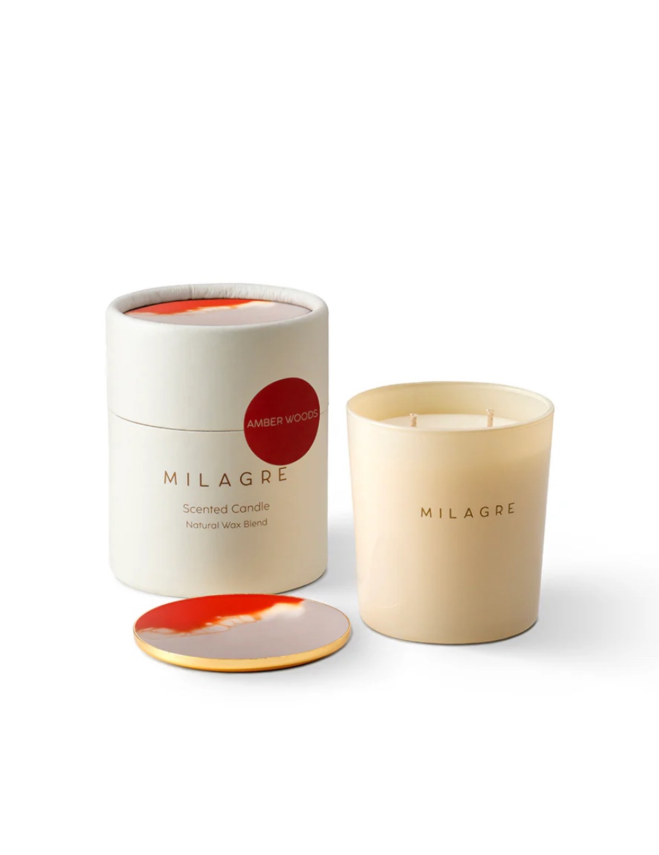 Свеча MILAGRE AMBER WOODS 230гр