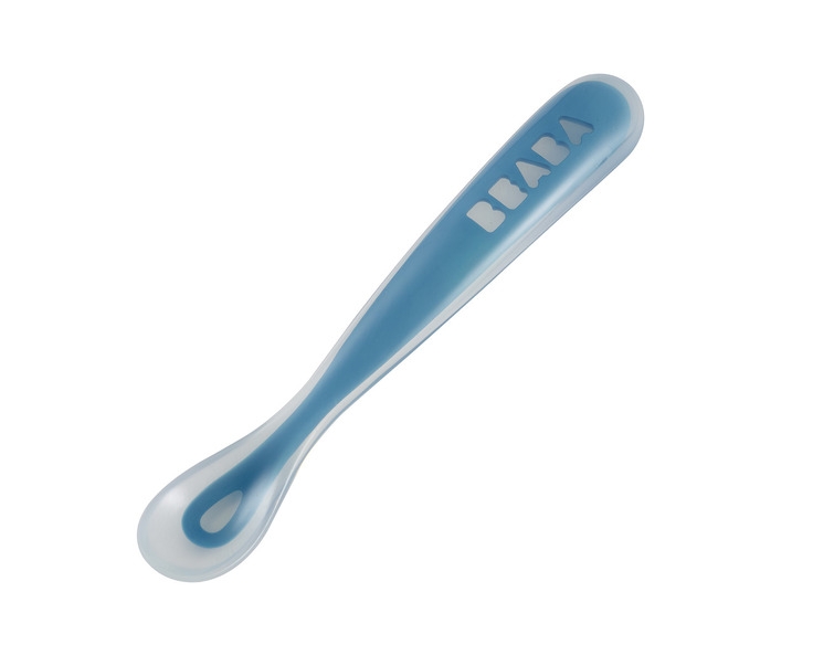   Beaba - Эргономическая ложка, 4+, blue