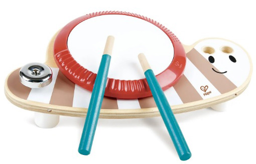 HAPE Музыкальная игрушка для малышей - Барабан "Улитка"
