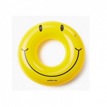 Круг для плавания SMILE, цв. желтый